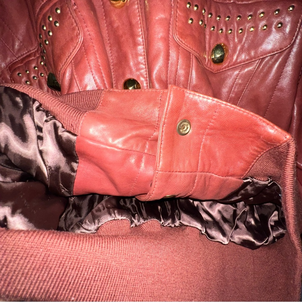 ESCADA - Leather jacket - Picture 6 of 8